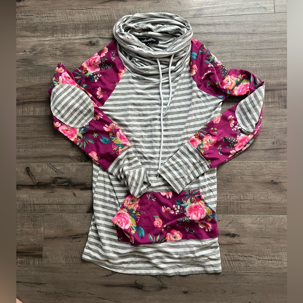 Womens cowl neck sweater